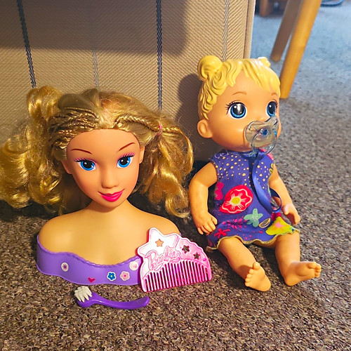Baby doll styling - head, bust