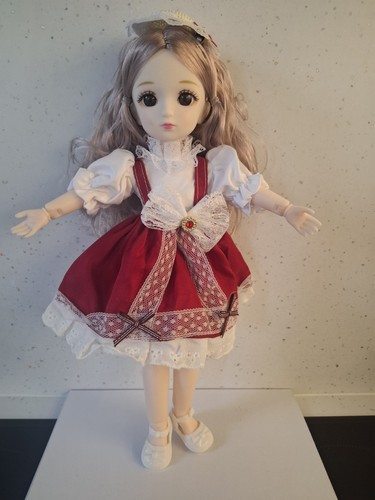 30cms bjd doll - doll, red