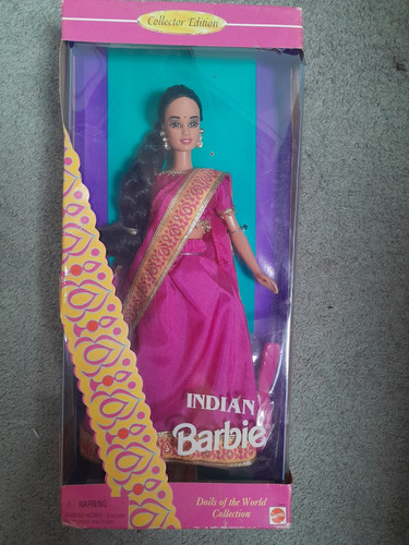 Indian barbie mattel never - indian,