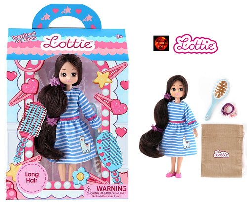 Lottie doll long hair - doll,