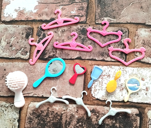 Barbie doll accessories - barbie, bundle