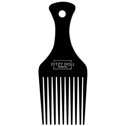Black afro comb hair - comb,