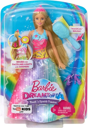 Barbie brush and - and, sparkle