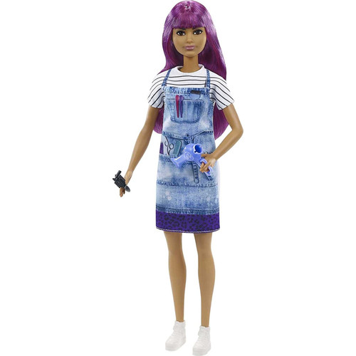 Barbie salon stylist doll with - barbie,