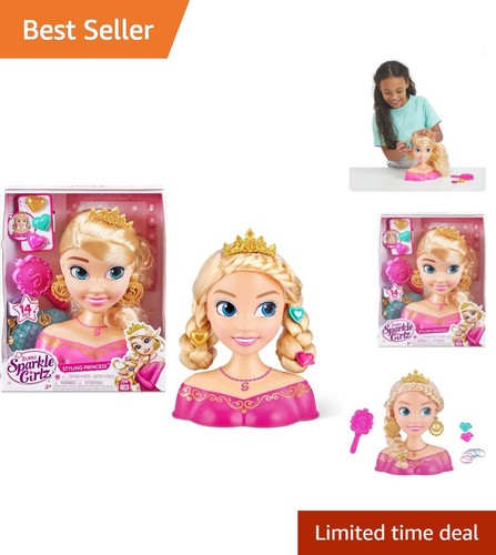 Sparkle girlz princess hair - princess,